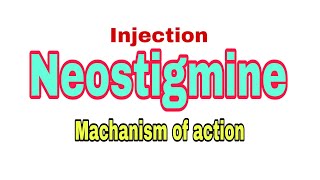 injection Neostigmine Machanism of action anaesthesiawithbabar2576 [upl. by Aztiram282]