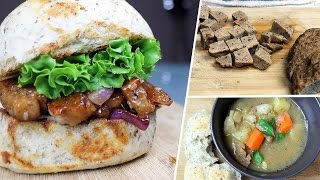 Beefy Beefless Seitan  Vegan Recipe [upl. by Oicul]