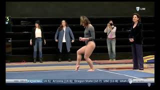 Katelyn Ohashi UCLA 2019 Floor vs Stanford 9975 [upl. by Jori22]