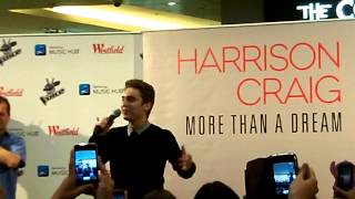 Harrison Craig at Chermside 28 June 2013 [upl. by Laryssa]