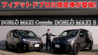 【フィアットドブロマキシ】限定車が登場！ユーザーの声に応えた仕様へ FIAT DOBLO MAXI [upl. by Ylrebmik]