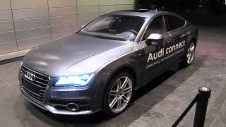 Audi SelfParking Demonstration  CES 2013 [upl. by Hgielanna]