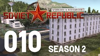 Workers amp Resources Soviet Republic  Season 2  Ep 010  University Planning [upl. by Bogusz]