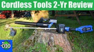 GreenworksKobalt 80V Cordless Line Trimmer and Blower Worth Buying Complete 2Year Review amp Test [upl. by Winn883]