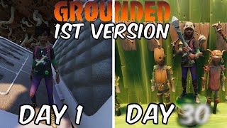 I Completed the First EVER Version of Grounded [upl. by Budding984]