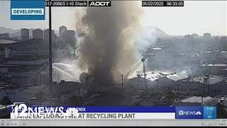 Magnesium fueled a Phoenix recycling plant fire [upl. by Hirza]