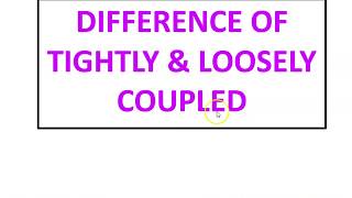 Tightly Coupled Vs Loosely Coupled Multiprocessor Computer Organization and Architecture [upl. by Amihsat]