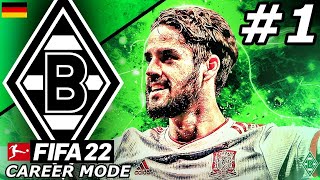 FIFA 22 Borussia Mönchengladbach Career Mode EP1  A NEW JOURNEY BEGINS🔥 [upl. by Casilde528]