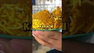 Khatri Biryani Karachi Short streetfood trending shorts [upl. by Anwahsak]