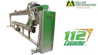 112 Extreme Hot Air Welder with Ultrasonic Cutter  Miller Weldmaster [upl. by Atrahc]