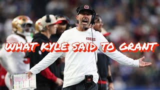 What Kyle Shanahan Said to Grant Cohn After the 49ers Beat the Cowboys [upl. by Ati]