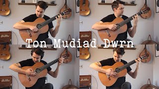 Ton Mudiad Dwrn by Manus Noble for 4 Guitars [upl. by Calida]