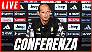 🔴 LIVE  CONFERENZA STAMPA ALLEGRI pre JUVENTUS  FIORENTINA [upl. by Atinniuq27]