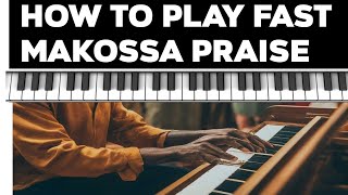 Chineke idinma  how to play very fast makossa praise [upl. by Hairom]