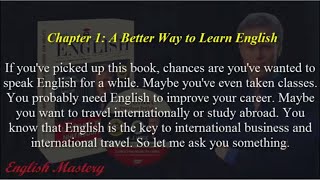 Chapter 1 A Better Way To Learn English [upl. by Hach]