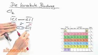 Die Atombindung o kovalente Bindung [upl. by Rehttam]