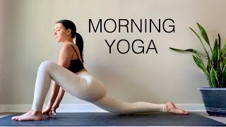 20 Minute Morning Yoga Flow  Daily Yoga Routine  Stretch  Strengthen [upl. by Ahsiya]