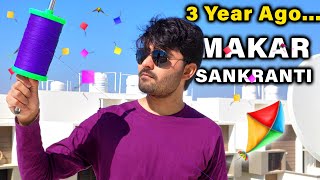 3 Years ago Makar Sankranti Kite Festival 2024 Utrayan2020 QuasarVlogs [upl. by Milson]