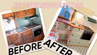 RV RENOVATION BEFORE AND AFTER  1977 GMC Midas Vandura [upl. by Inoy]