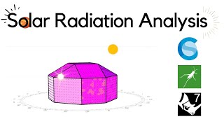 Irradiance levels or Solar Radiation Map Analysis Using ClimateStudio [upl. by Enihpesoj463]