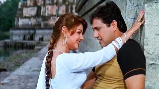 Chanda Sitare Bindiya Tumhari 4K HD Video  Govinda Mamta Kulkarni  Naseeb  Alka Yagnik Udit N [upl. by Westlund]