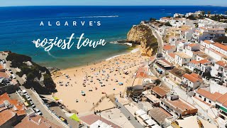 Exploring Carvoeiro our favorite city in Algarve  beach day [upl. by Ailaza]