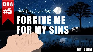 Dua for forgiveness of sins from Quran Rabbana series 540 [upl. by Aytnahs]