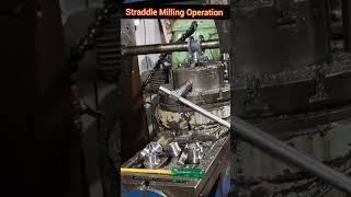 Straddle Milling operation over horizontal milling machine [upl. by Sheree775]