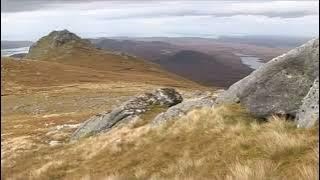 Mountains And Loch With Music On Clan History Visit To Sutherland Scotland [upl. by Sofer]