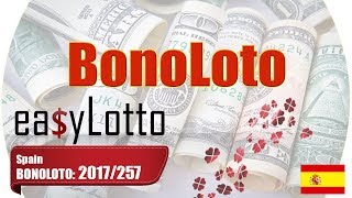 Bonoloto Spain Lottery 27 Oct 2017 [upl. by Hallerson]