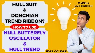 Hull SuitDonchian Trend Ribbon HullButterfly Oscillator Hull trendcryptoforex Class5 [upl. by Johna]