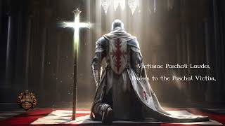 Gregorian Chant 432Hz  Victimae Paschali Laudes  Templar Chant [upl. by Neetsirk]