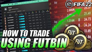 HOW TO TRADE USING FUTBIN FIFA 22 FUTBIN SOLUTION TRADING HOW TO MAKE 50K AN HOUR IN FIFA 22 [upl. by Dnomyad]