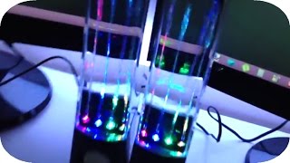 LED Dancing Water Speakers Review [upl. by Charlotte]