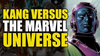 Kang The Conquer vs The Marvel Universe Full Story Comics Explained [upl. by Ruelu]