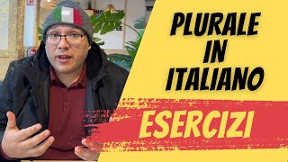 Esercizi al PLURALE in italiano  Clase completa [upl. by Siekram]