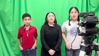 NISD elementary school introduces 5th graders to news through morning announcements program [upl. by Clarita]