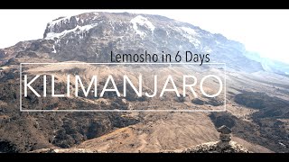 KILIMANJARO  Lemosho Route in 6 Days [upl. by Krebs]