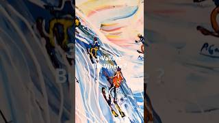 meribel courchevel valthorens skiing snowboarding artgallery skiresort [upl. by Marelya]