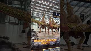 Samudra Manthan at Suvarnabhumi Airport in Bangkok Thailand 🇹🇭 [upl. by Gninnahc]