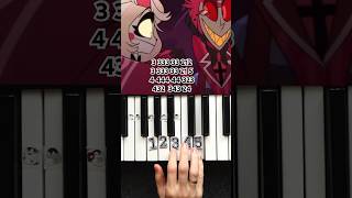 🎹 Insane A Hazbin Hotel  PIANO TUTORIAL piano tutorial hazbinhotel [upl. by Alicia]