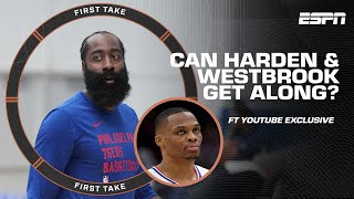 Will the 76ers trade Harden  Dont SLEEP on Russell Westbrook 💪  First Take YT Exclusive [upl. by Urian]