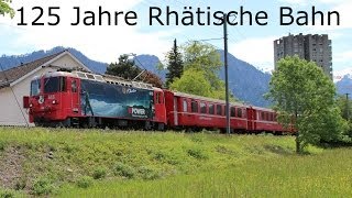 125 Jahre RhB  Tag der offenen Tür mit Lokparade und RAe 1053 TEE [upl. by Creedon548]