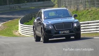 Bentley‬ ‪Bentayga‬ Testing on the Nurburgring [upl. by Burack]