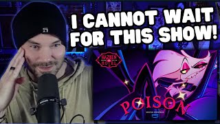 Metal Vocalist First Time Reaction  Poison Lyric video  Hazbin Hotel  Prime Video [upl. by Valenka]