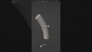 Como dobrar objetos no Blender fácil blender tutorialblender blendertutorial [upl. by Langston133]