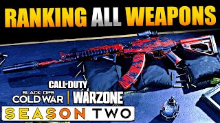 Ranking All Warzone Weapons with MetaTop Gun Class SetupsLoadouts  Cold War Warzone Season 2 [upl. by Armstrong]