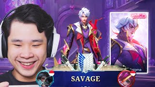 Savage Review Skin Valentine Granger 2024 Mobile Legends [upl. by Dorcia]