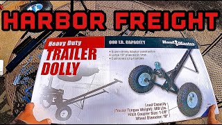 Harbor Freight Haul Master Heavy Duty Trailer Dolly [upl. by Noxid]