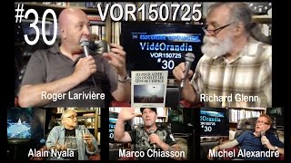 VOR150725 ufologie philosophie Alain Nyala Marco Chiasson Roger Larivière et Richard Glenn [upl. by Doreg]